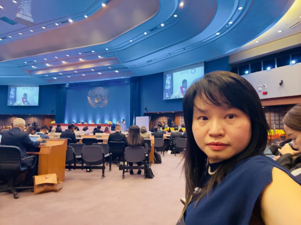 Thu Phuong Pham at UNESCAP Forum on Sustainable Development