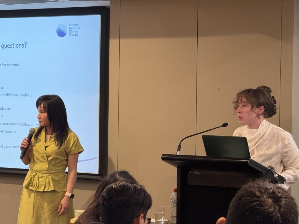 AIGCC workshop with Cambodia government delegates