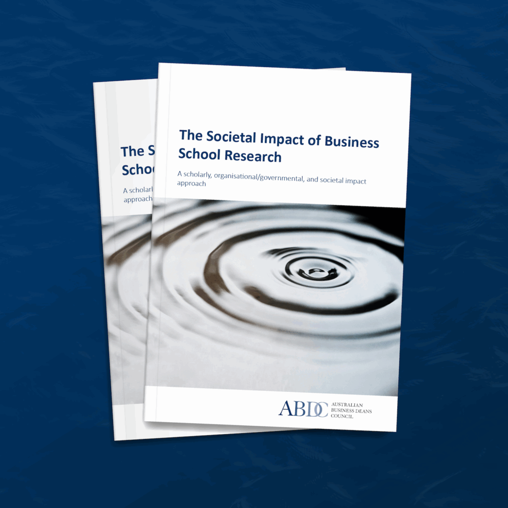 ABDC Societal Impact Framework Whitepaper cover
